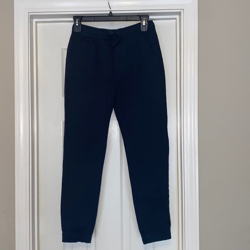 Boys size 12 navy Nautica joggers. School uniform approved.